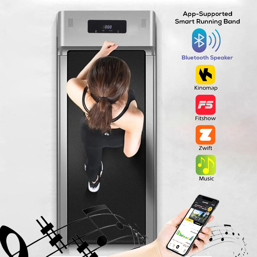 Remote-Controlled Portable Treadmill for Walking and Running