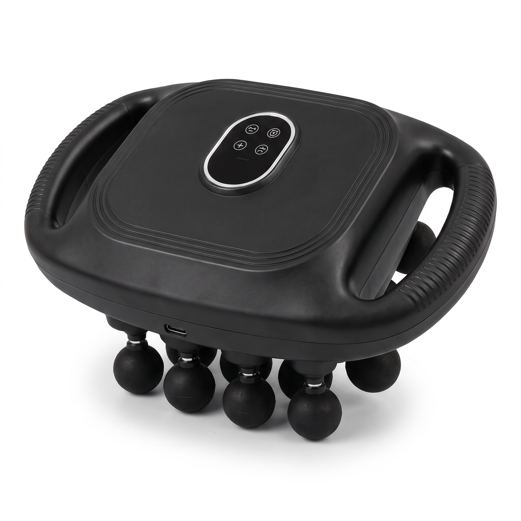 Rechargeable Body Massager with 16 Massage Heads & Adjustable Speed