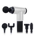 Electronic Handheld Massage Gun Device with Handle – Grey