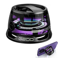 Magnetic Bluetooth Speaker – 360° Stereo Sound, LED Light Design & Magnetic Mount for Smart Devices