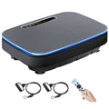 Smart Vibration Platform with Remote Control – LCD Display, 120 Speed Levels, Bluetooth Speaker