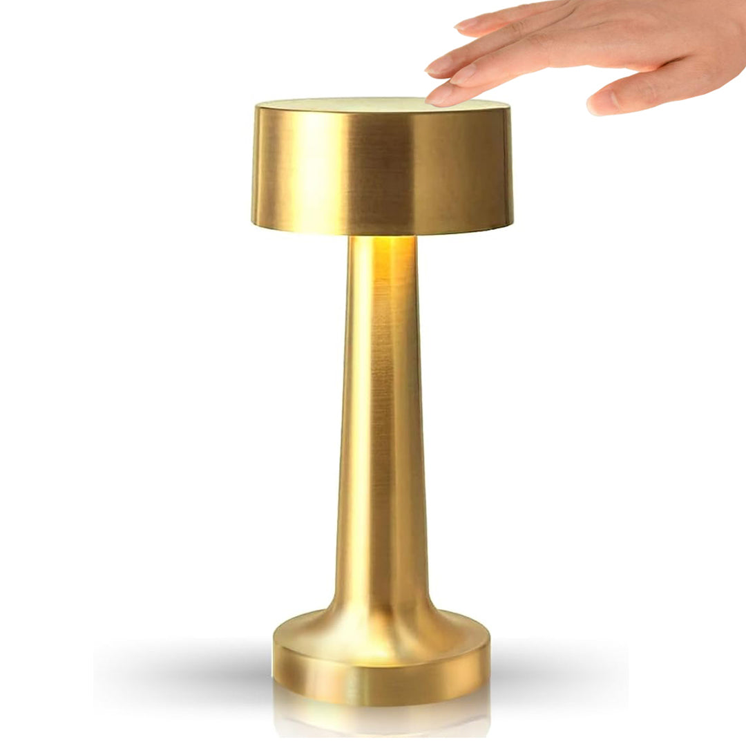 Touch-Control LED Table Lamp – Dimmable Brightness, 3 Light Modes, USB Rechargeable, Elegant Design