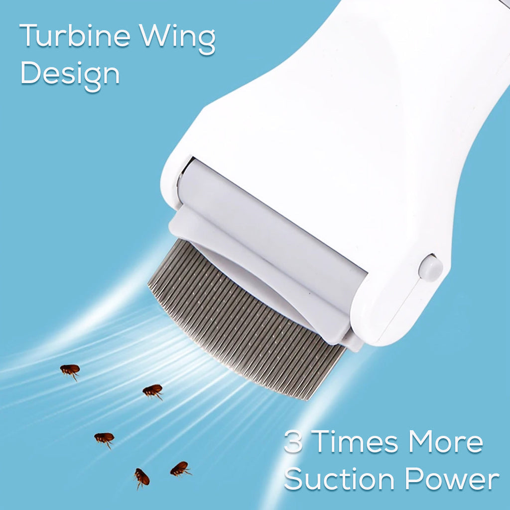 Electric Lice & Flea Comb for Humans & Pets – Chemical-Free & Safe