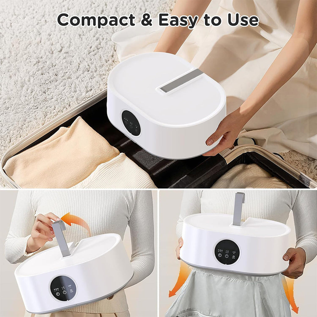 Fast Drying - Portable Foldable Electric Clothes Dryer – Remote Control, Large Capacity