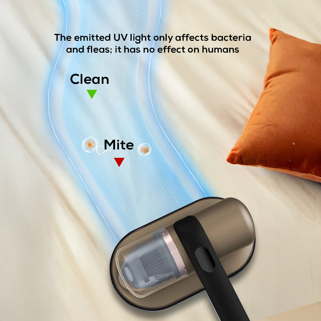 Handheld Mattress Cleaner with UV Light and Strong Suction