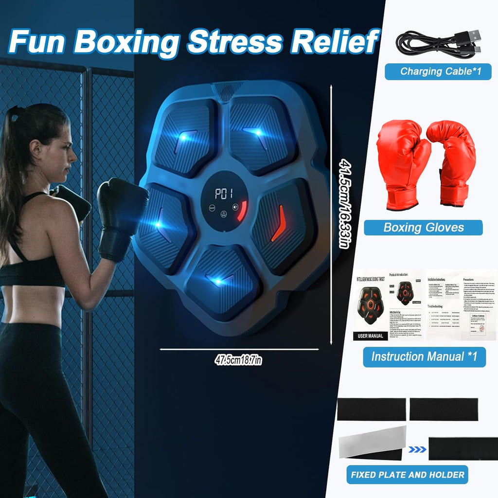 Smart Boxing Training Pad – Portable Fitness Tool for Speed & Agility Training