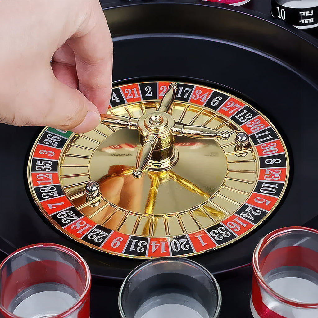 Spinning Shot Glass Game – Party Entertainment Set