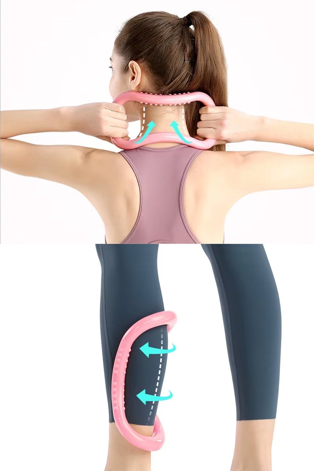 5 Piece Multifunctional Resistance Band Exercise Set Full Body Home Workout Tool