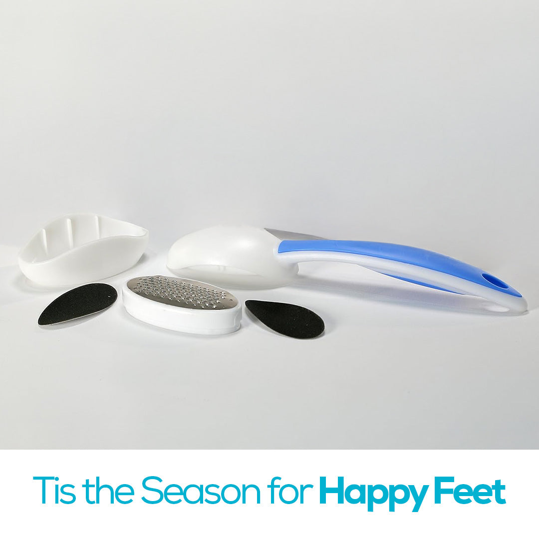Foot Care Set – Callus Remover & Heel File with Ergonomic Handle