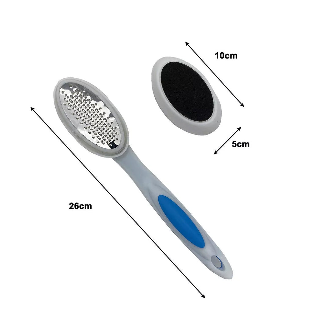 Foot Care Set – Callus Remover & Heel File with Ergonomic Handle