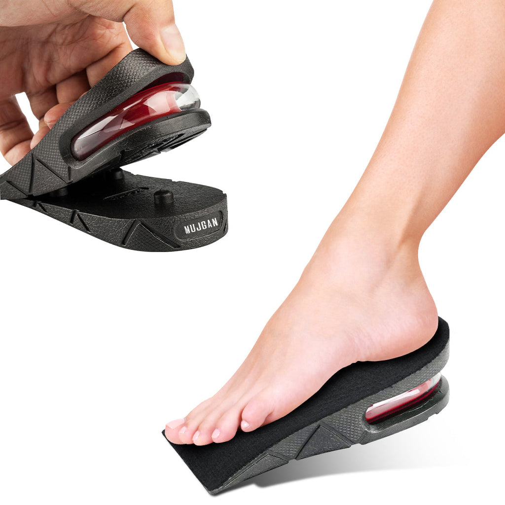 Comfortable 3 CM Height Increasing Shoe Insole for All-Day Use