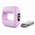 Rechargeable fascia ring Massager with Adjustable Strap, 8 Adjustable Settings, LED Display & USB-C Charging