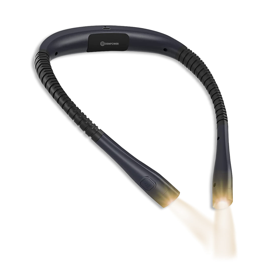 Adjustable Neck Book Reading Light for Hands-Free Use