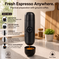 Portable Manual Espresso Maker, Compact Travel Coffee Maker for Home, Office and Travel