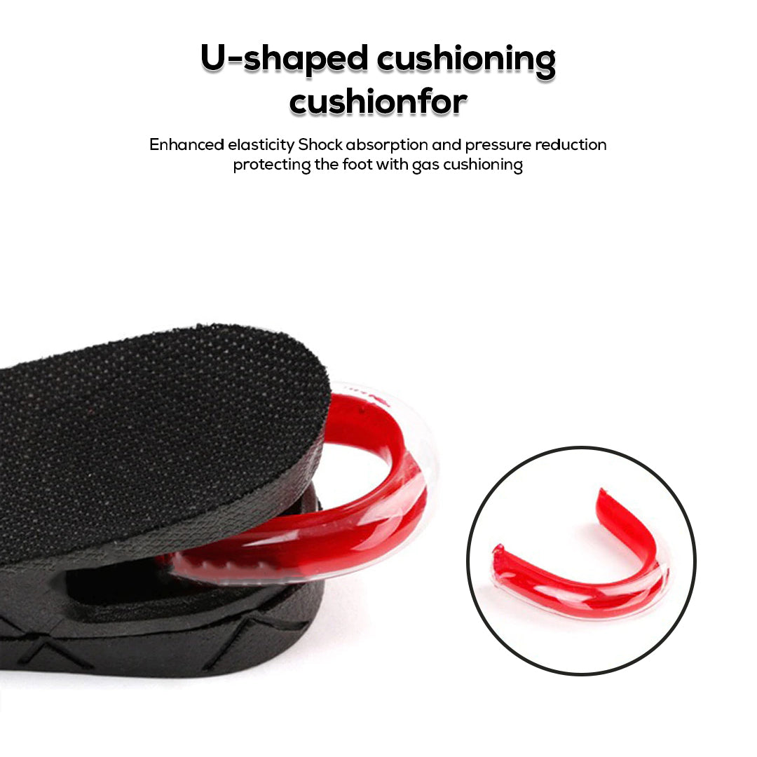 Comfortable 3 CM Height Increasing Shoe Insole for All-Day Use