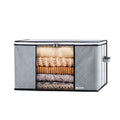 90L Clothes and Blanket Storage Bag Organizer Boxes Containers (Random Colour)