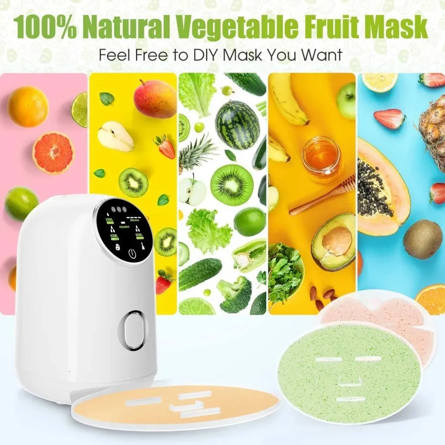 Natural Face Mask Maker Machine – DIY Fruit & Herbal Facial Mask Tool for Home Use