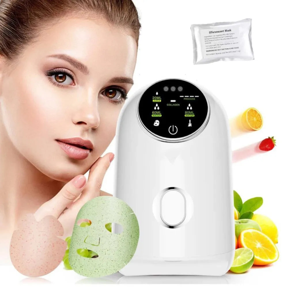 Natural Face Mask Maker Machine – DIY Fruit & Herbal Facial Mask Tool for Home Use
