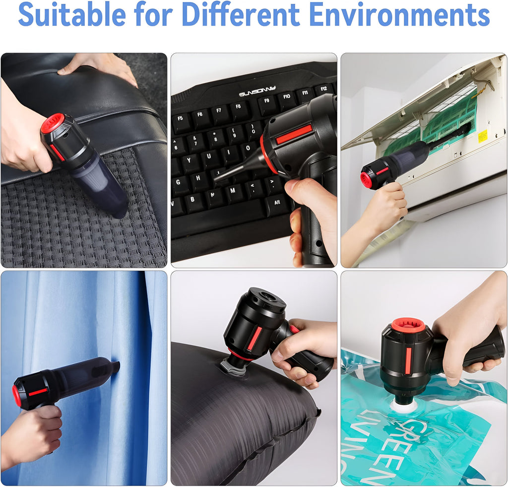 Multi-Functional Rechargeable Mini Handheld Vacuum Cleaner